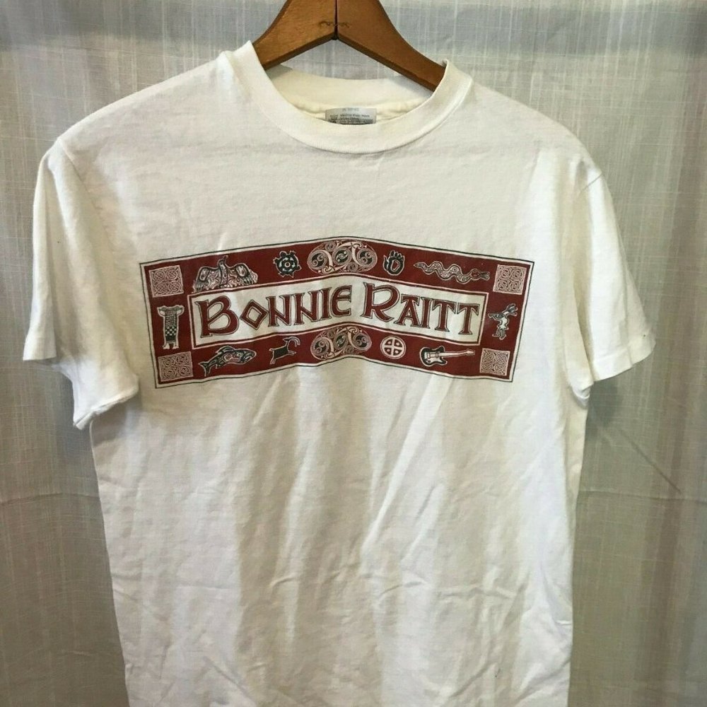 Vintage Bonnie Raitt Luck of the Draw Tour Shirt